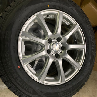 DUNLOP WINTER MAX SUV用(18年製) 225/65R17×２本　※タイヤのみですの画像