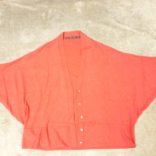 ＺＡＲＡ　赤いボレロ （カーディガン）