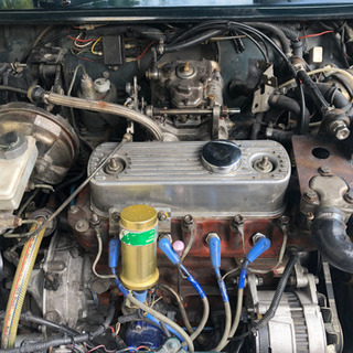 希少ミニ　1300キャブ　ウェーバー　コブラシートの画像