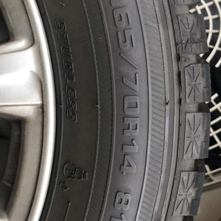 165/70R 14インチ　スタッドレスタイヤの画像