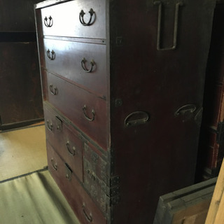 【交渉中】希少！和箪笥　レトロ　アンティーク　家具2の画像