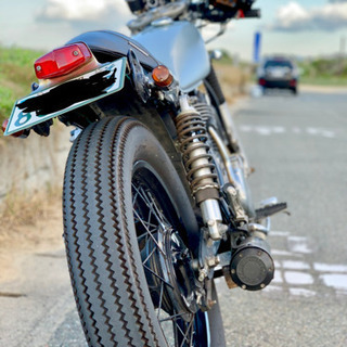 SR400  世田谷ベースカラー cafe custom 車検令和2年10月迄の画像