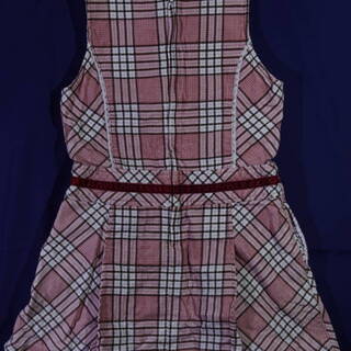 110サイズ　any FAM (エニィファム)　オンワード樫山　ジャンパースカート　ワンピースの画像