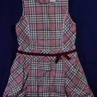 110サイズ　any FAM (エニィファム)　オンワード樫山　ジャンパースカート　ワンピースの画像