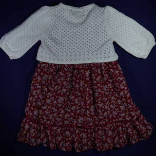 100サイズ　組曲 (クミキョク)　オンワード樫山　ボレロ＆ワンピースの画像