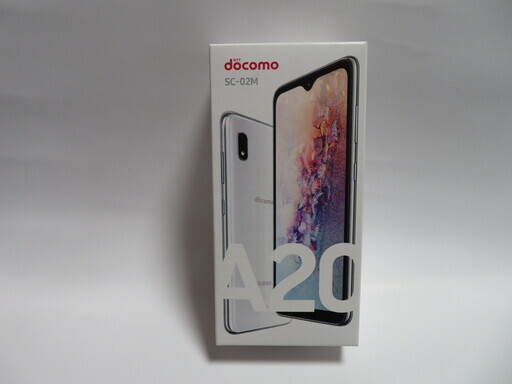 【新品】ドコモ　ギャラクシーA20　SC- 2M　ホワイト　３２GB