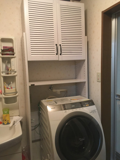 設置お手伝いします。条件あり。ランドリー収納