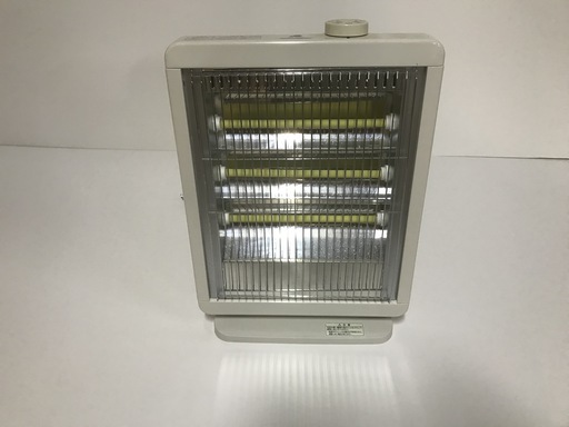 グリーンウッド 電気ストーブ GEH-K100N ホワイト