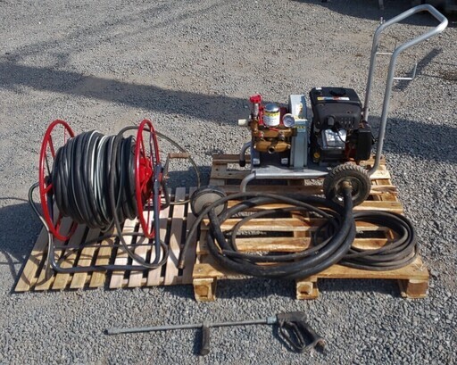 共立　洗浄動噴　WE-35B　ホースリール付き　日置市　伊集院町