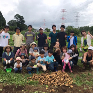 ※14時からに変更！！ サトイモ掘り・畑ランチ
