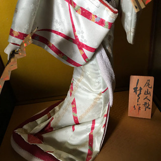 尾山人形 ガラスケース付きの画像