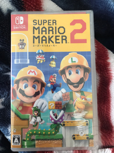 未使用新品未開封！switch スーパーマリオメーカー2