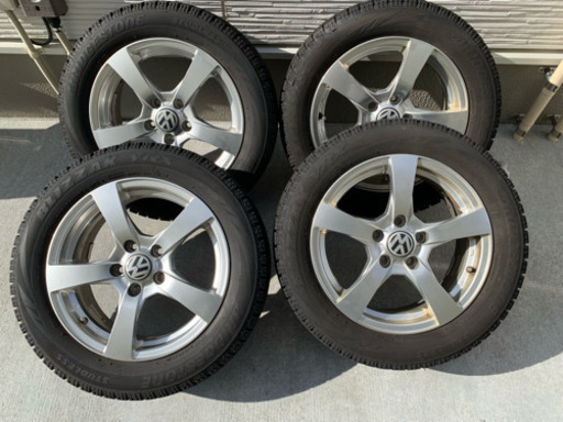 VWゴルフ7 4本 スタッドレス BS製 VRX