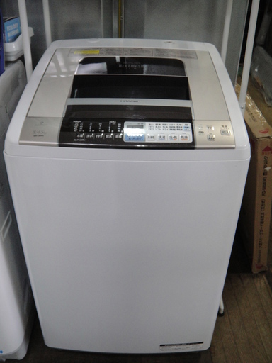 2012年製　日立　全自動洗濯乾燥機　BW-D8MV　洗濯8㎏　乾燥4.5㎏