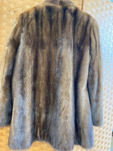 ミンク毛皮コート11号