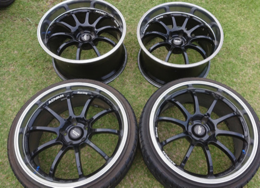 アドバン RS-D 19インチ 9J10J 直接取引のみ