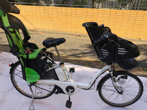 電動子乗せ自転車Panasonicギュット13.2Ah ホワイト