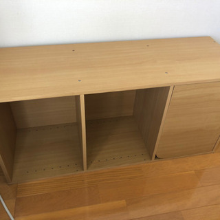 三段ボックス　組み立て済みの画像