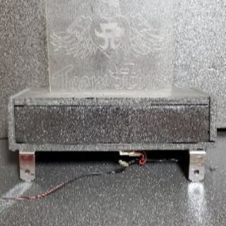 値下げします。車に付ける　アユの光るプレート自作品　中古