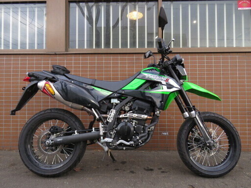 KAWASAKI D-TRACKER JBK-LX250V カワサキ Dトラッカー 250cc 1946km グリーン 実動! バイク 札幌発