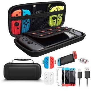 Nintendo Switch 対応 ケース 11in1 アクセ...