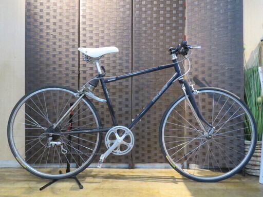 BRIDGESTONE RADAC RDS-48 ブリヂストン レイダック 7速 紺 タイヤバリ山! クロスバイク 自転車 札幌発