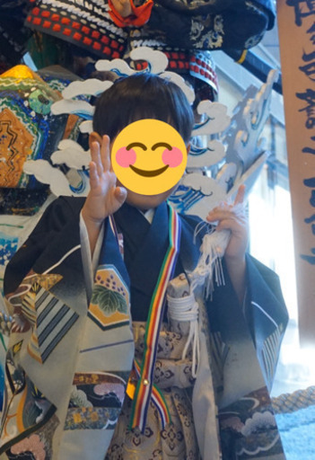 七五三　男の子　5歳　袴セット