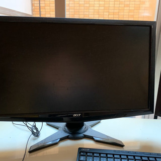 【引き取りのみ】MouseデスクトップPC＋デュアルモニターの画像