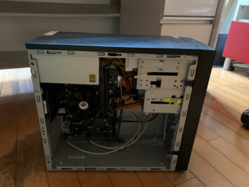 【引き取りのみ】MouseデスクトップPC＋デュアルモニター