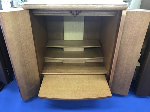 新品　小型のお仏壇　16号　48×40×35㎝ 引出付き　内部照明付き