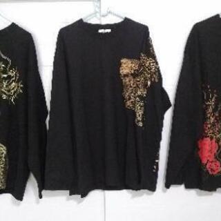 絡繰魂(3点セット)黒3L　Tシャツの画像