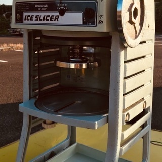 業務用中古電動かき氷機 初雪HF-300P 