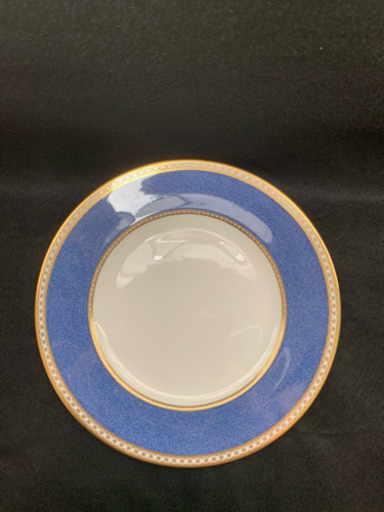 ウェッジウッド  ユーランダーパウダーブルー 27㎝プレート6枚セット