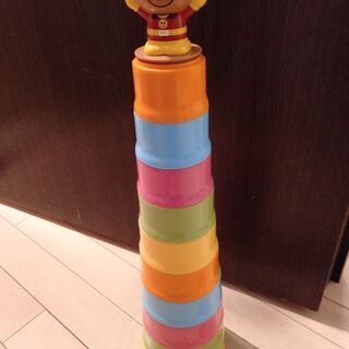 アンパンマンのおもちゃセット★ぬいぐるみ、コップタワー、パズルの画像