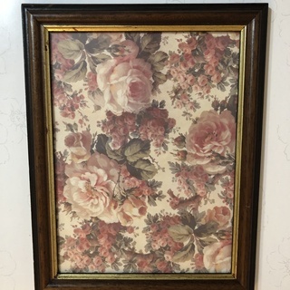 アンティーク調 ボタニカルアート・フレームの画像