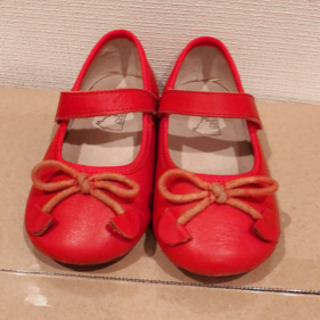 🌸高級ラム革ベビー靴の画像