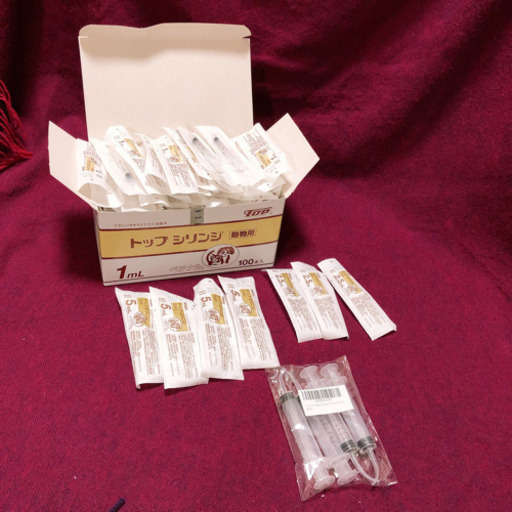 トップ　シリンジ99本+おまけ