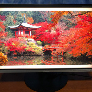 【受付終了】三菱25.5型液晶モニター　MITSUBISHI Diamondcrysta RDT261WH中古の画像