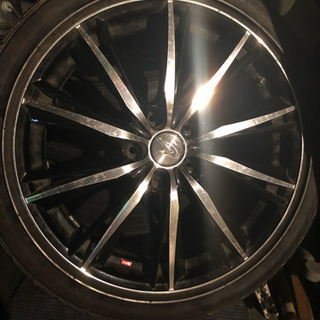 ホイール レオニスブイエックス 18インチ 7j 114.3 5h 4本の画像