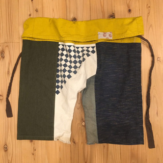 タイパンツ　手作りブランド　サルエルパンツ　①