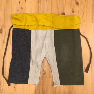 タイパンツ　手作りブランド　サルエルパンツ　①の画像