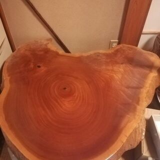 一枚板の年輪テーブル座卓