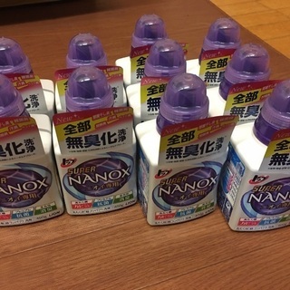 洗濯用洗剤　超コンパクト高級洗剤　スーパーナノックス　新品未使用...