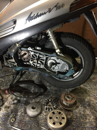 雨の中ありがとうございました完売！V100 エンジン良し 整備済