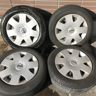 中古タイヤ4本セット 185/65R15の画像
