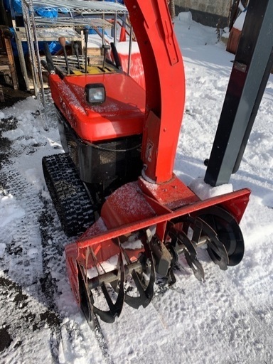 ミツビシ　9馬力除雪機　中古