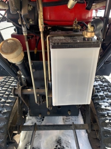 ミツビシ　9馬力除雪機　中古