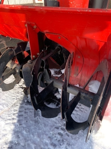 ミツビシ　9馬力除雪機　中古