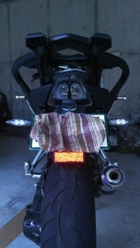  R1200RS Puig フェンダーレスキット 8541N ライセンスサポート