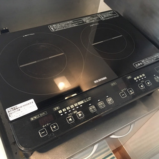 アイリスオーヤマ 2口IH電磁調理器